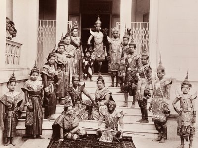 Thai Classical Dancers by Robert Lenz